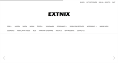 Desktop Screenshot of extnix.com.au