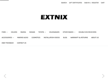 Tablet Screenshot of extnix.com.au